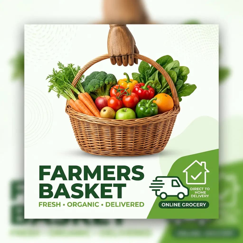 Farmer's Basket website screenshot