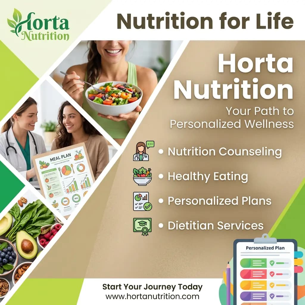 Horta Nutrition website screenshot