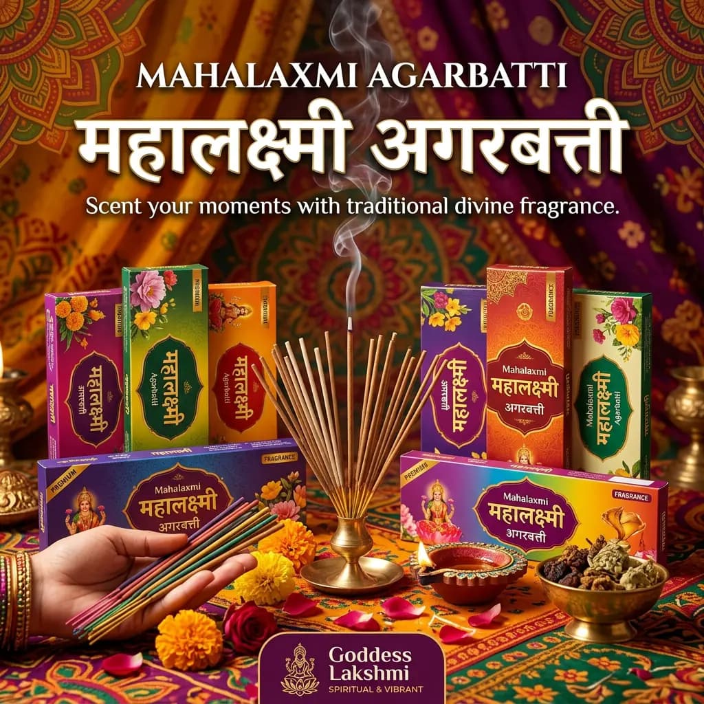 Mahalaxmi Agarbatti website screenshot